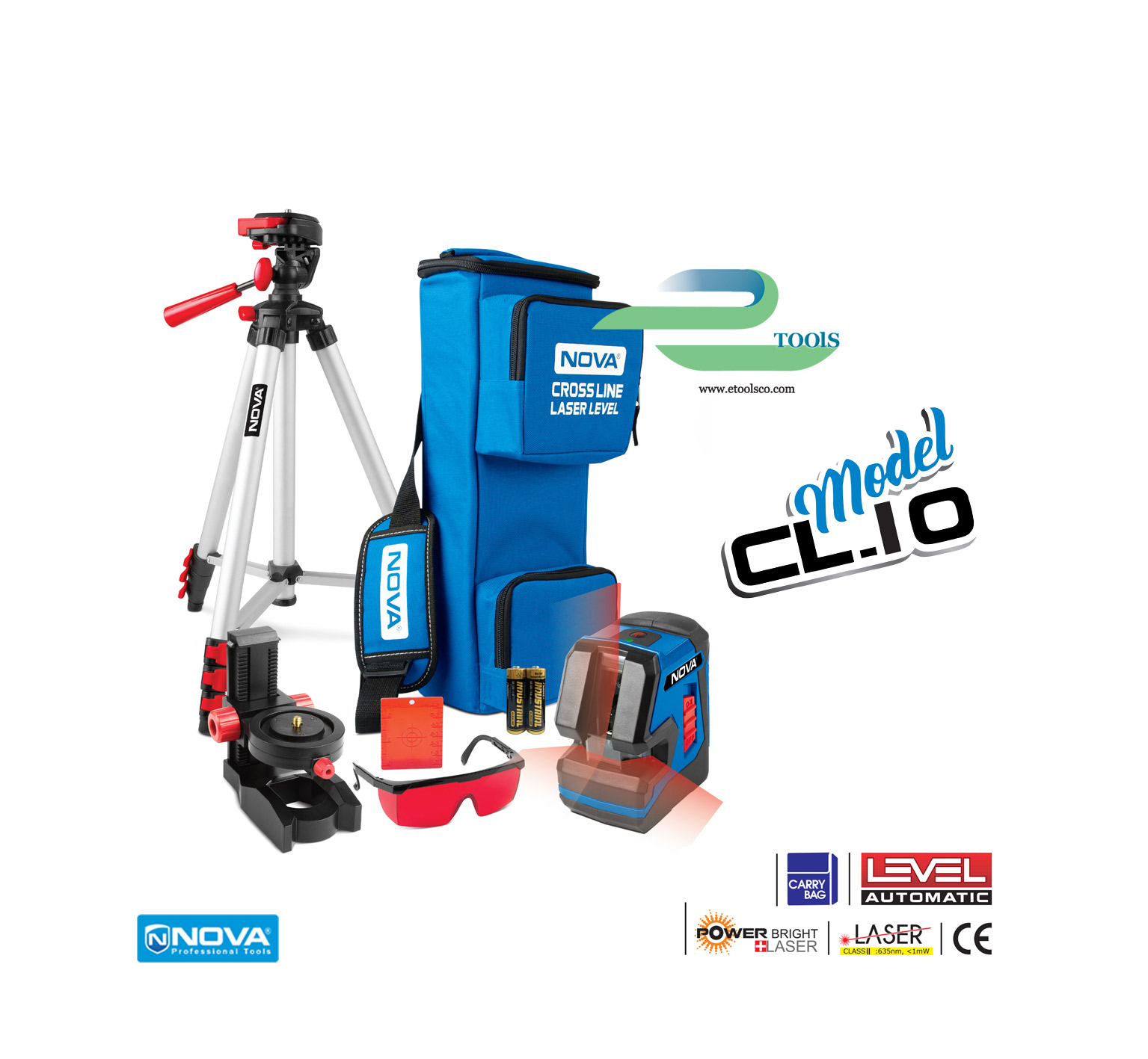 تراز لیزری نووا مدل NTL 2662